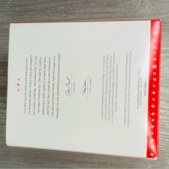 Hallmark Keepsake Ornament Swing in The Holidays 2016 magic cord light Penguin - Picture 6 of 11